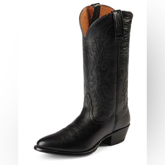 Nocona Other - Nocona Mens Black Leather Cowboy Boots size 10 D 35956